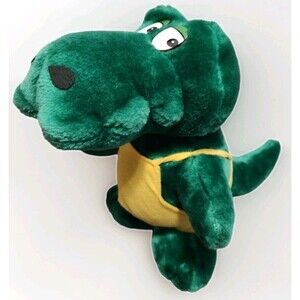 Sea World Alligator 10" Vintage Plush 1982  Rare Excellent Condition With Shirt